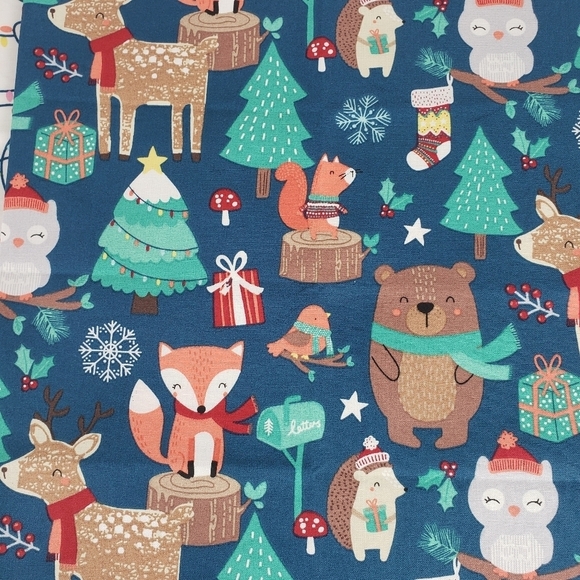 Create it Woodland Creatures Fabric Bundle 5pc 18" x 21" - Picture 5 of 8